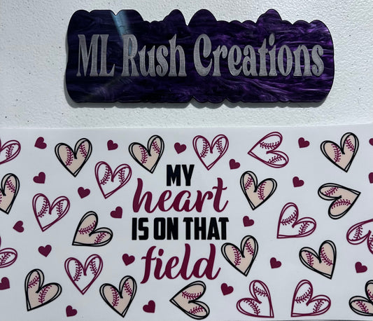 My Heart On The Field Baseball