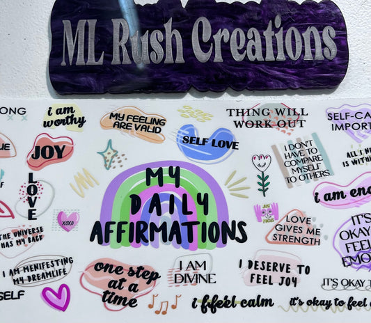 My Daily Affirmations