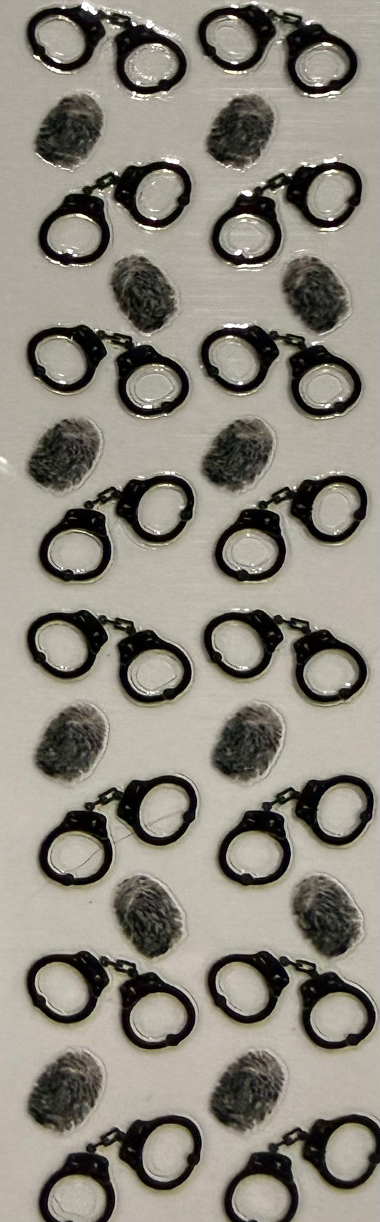 HANDCUFFS FINGERPRINTS