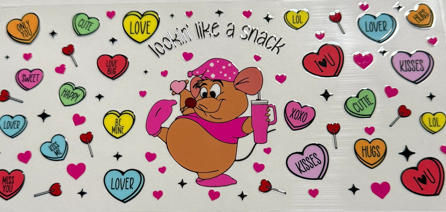 LOOKING LIKE A SNACK