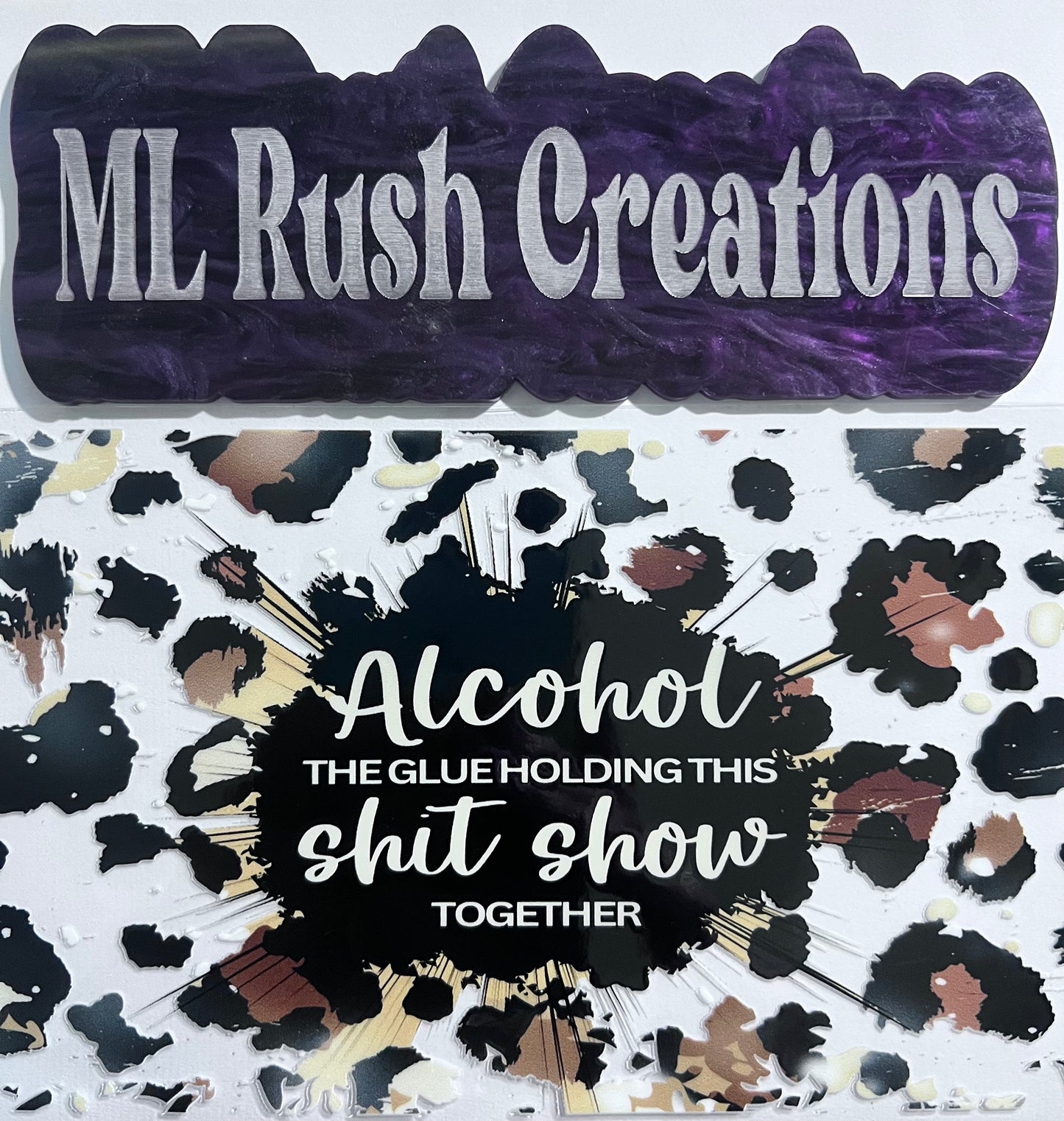 ALCOHOL THE GLUE HOLDING THIS SHIT SHOW TOGETHER