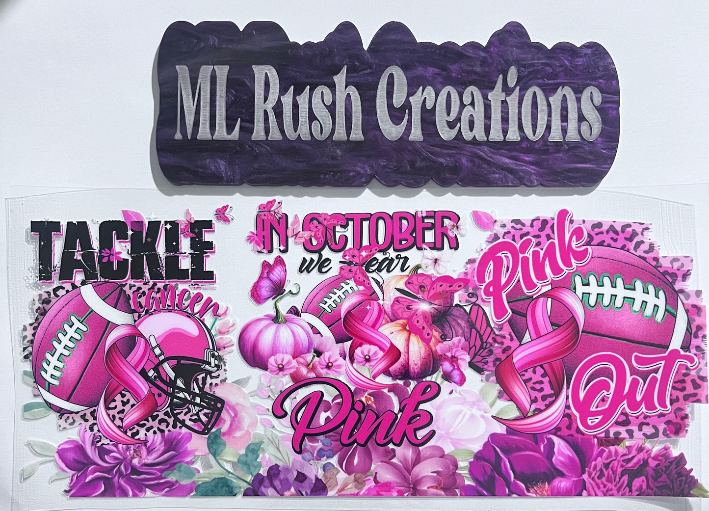 IN OCTOBER WE WEAR PINK TACKLE
