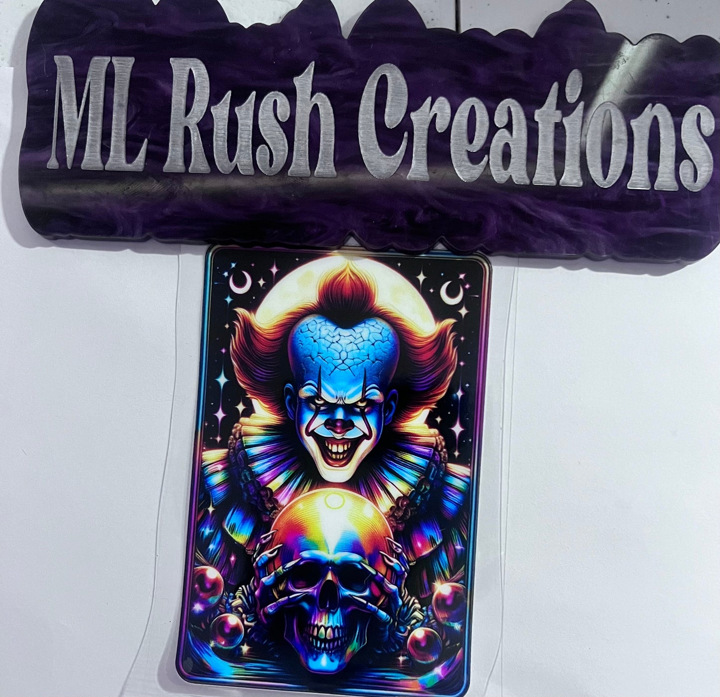 THE CLOWN WITH SKULL