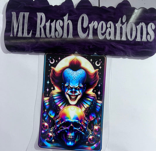 THE CLOWN WITH SKULL