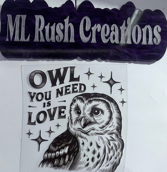 OWL YOU NEED IS LOVE