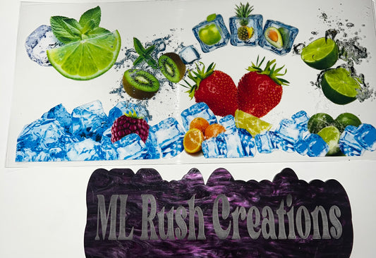 ICE AND FRUIT
