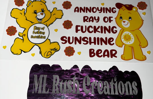 YELLOW BEAR SUNSHINE BEAR