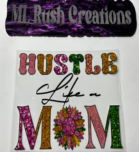 Hustle Like a Mom  Decal