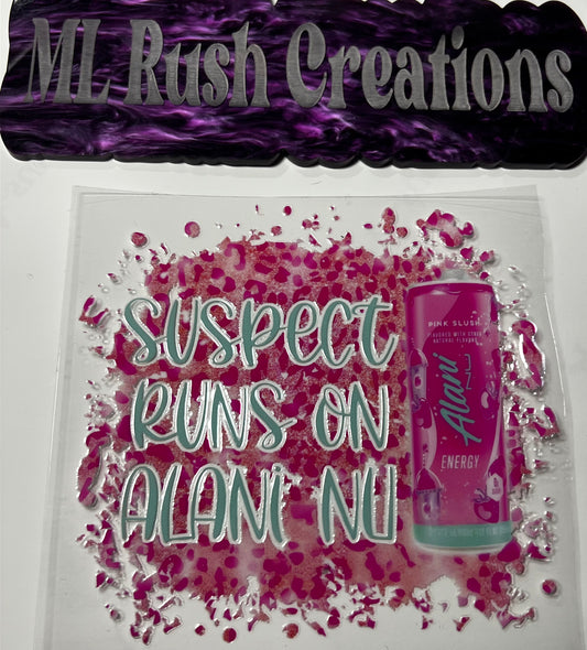 Suspect on Alani Decal