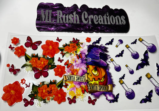 Sorta Sweet, Sorta Spooky Decal