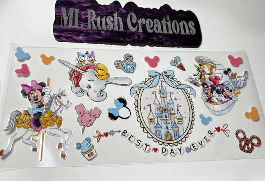 Best Day Ever Theme Decal