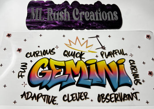 Gemini Decal