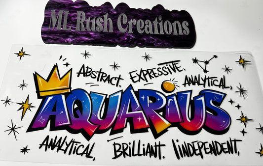Aquarius  Decal
