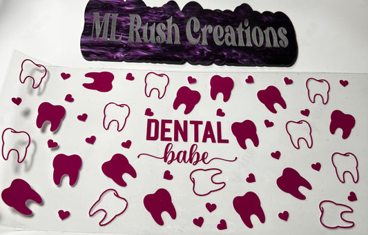 Dental Babe Decal