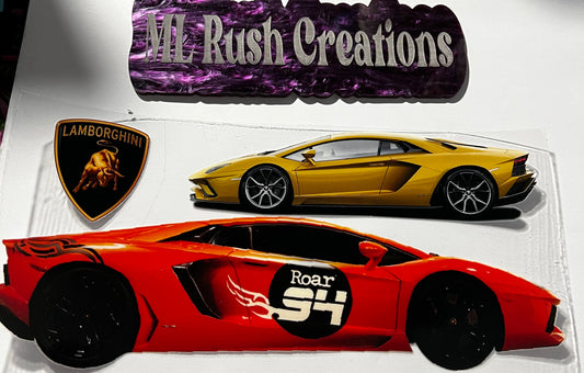 Lambo Cars Decal