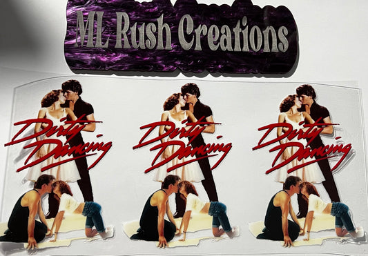 Dirty Dancing Cover Decal