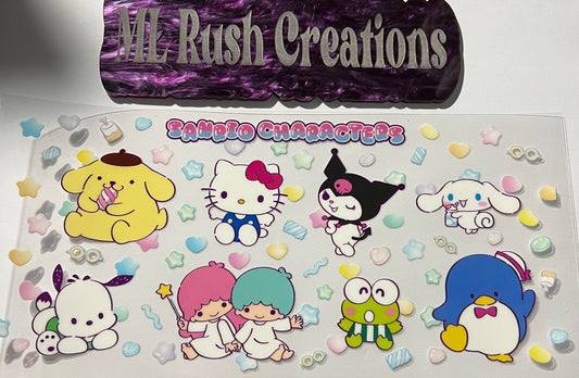 Sanrio Characters Decal