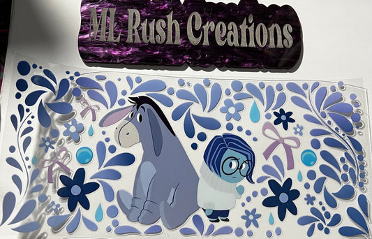Sad Donkey Sadness Decal