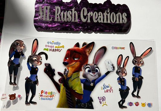 Cop Rabbit Decal