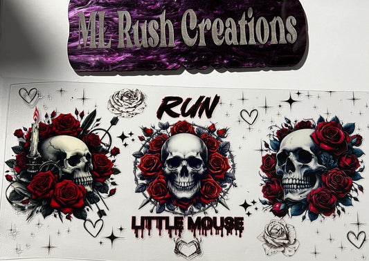 Run Little Mouse Decal