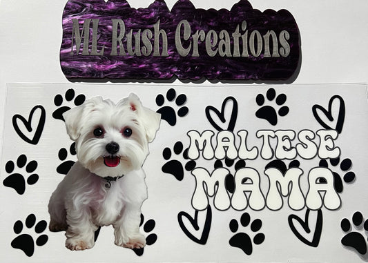 MALTESE MAMA PAWS HEARTS