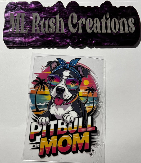 PITBULL MOM SUMMER