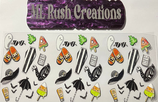 HALLOWEEN ELEMENTS COFFIN CANDY CORN