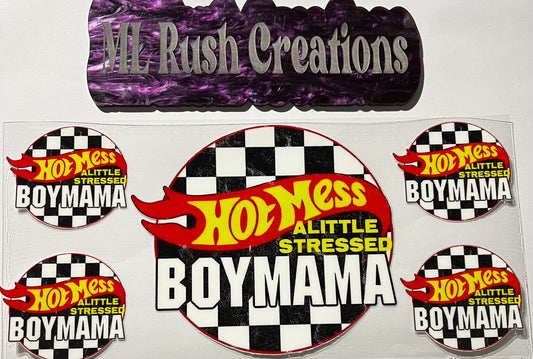 HOT MESS BOY MAMA
