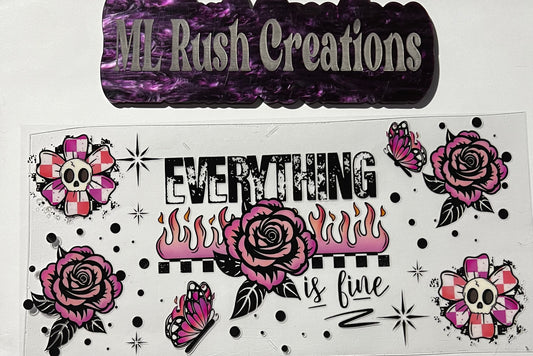 EVERYTHING IS FINE RETRO