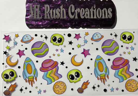 ALIENS MOONS STARS