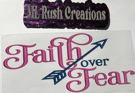 FAITH OVER FEAR