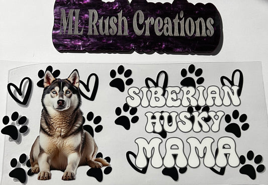 SIBERIAN HUSKY MAMA