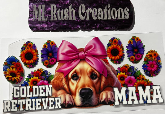 GOLDEN RETRIEVER MAMA
