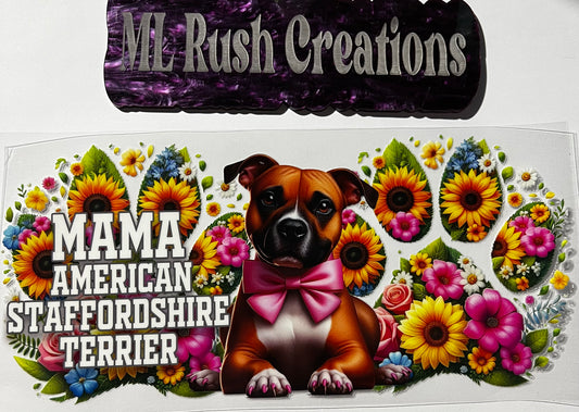 MAMA AMERICAN STAFFORDSHIRE TERRIER