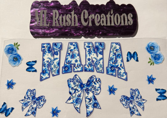 NANA BLUE BOWS