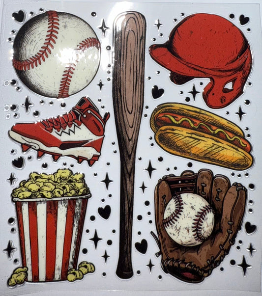 BASEBALL POPCORN