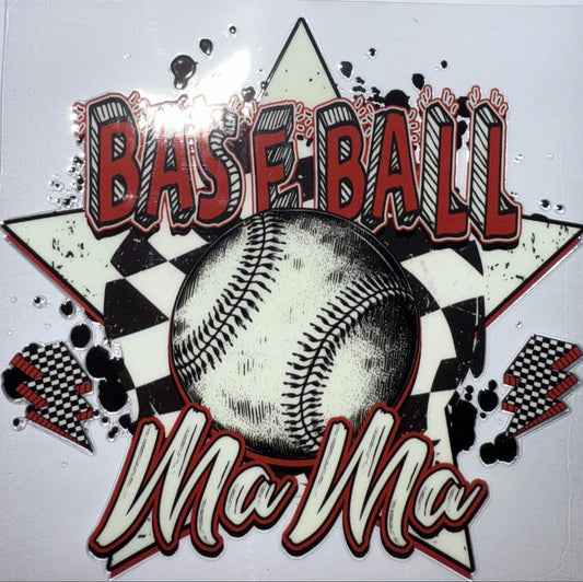 BASEBALL MAMA STAR