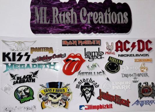 ROCK BANDS TONGUE