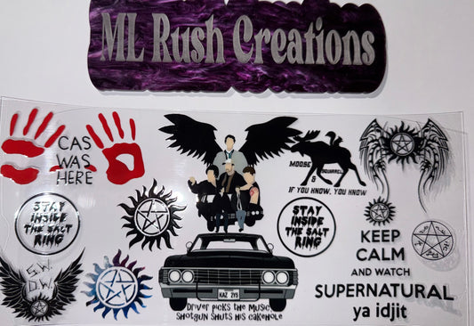 SUPERNATURAL CAR WINGS