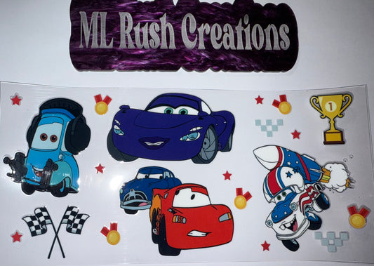 CARS RED AND BLUE