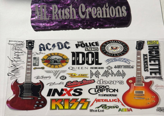 ROCK BANDS GUITARSS