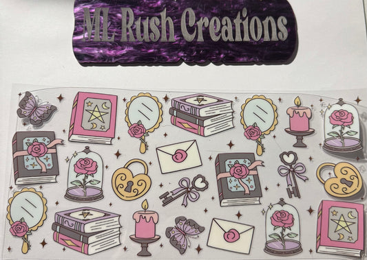 BOOKS ROSE KEY LOCK