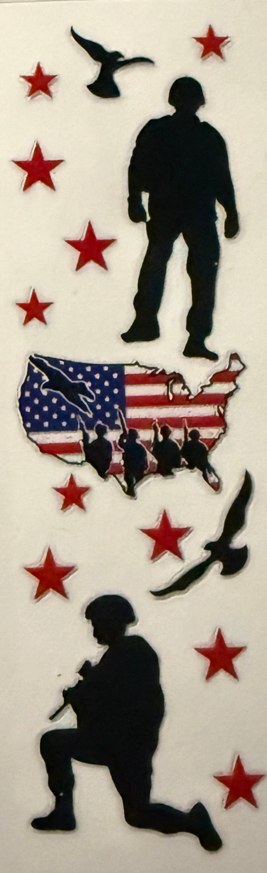 FLAG AND STARS