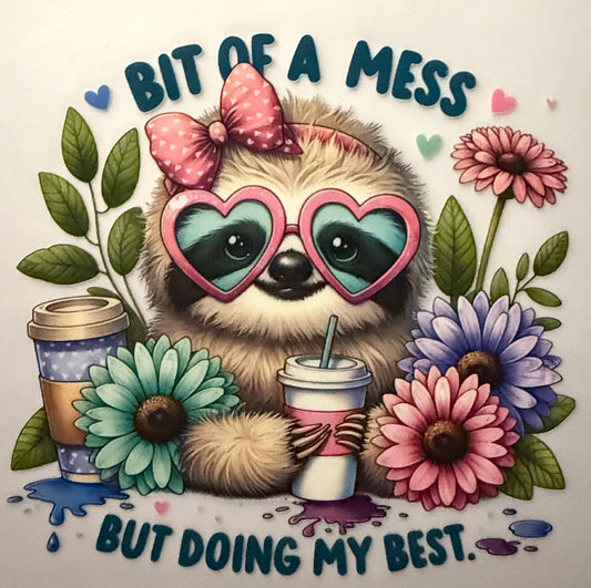 BIT OF A MESS BUT DOING MY BEST
