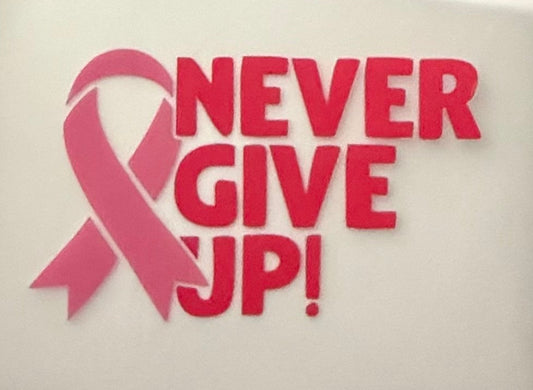 NEVER GIVE UP