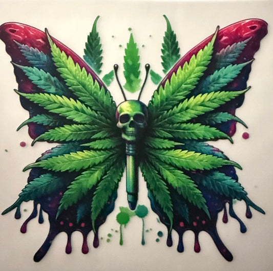 GREEN LEAF BUTTERFLY