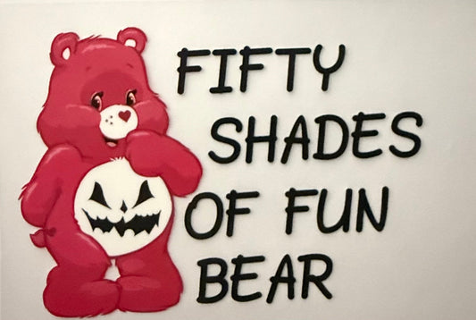FIFTY SHADES OF FUN BEAR