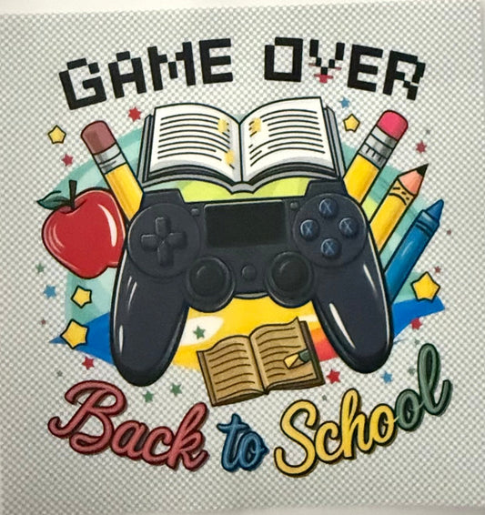 GAME OVER BACK TO SCHOOL