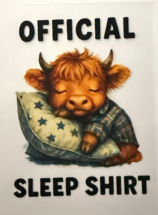 OFFICIAL SLEEP SHIRT