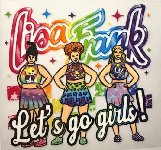 LETS GO GIRLS LISA FRANK HP